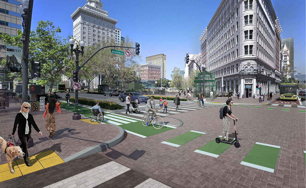 14th Street Safe Route Project, Oakland, Alameda County, CA 1